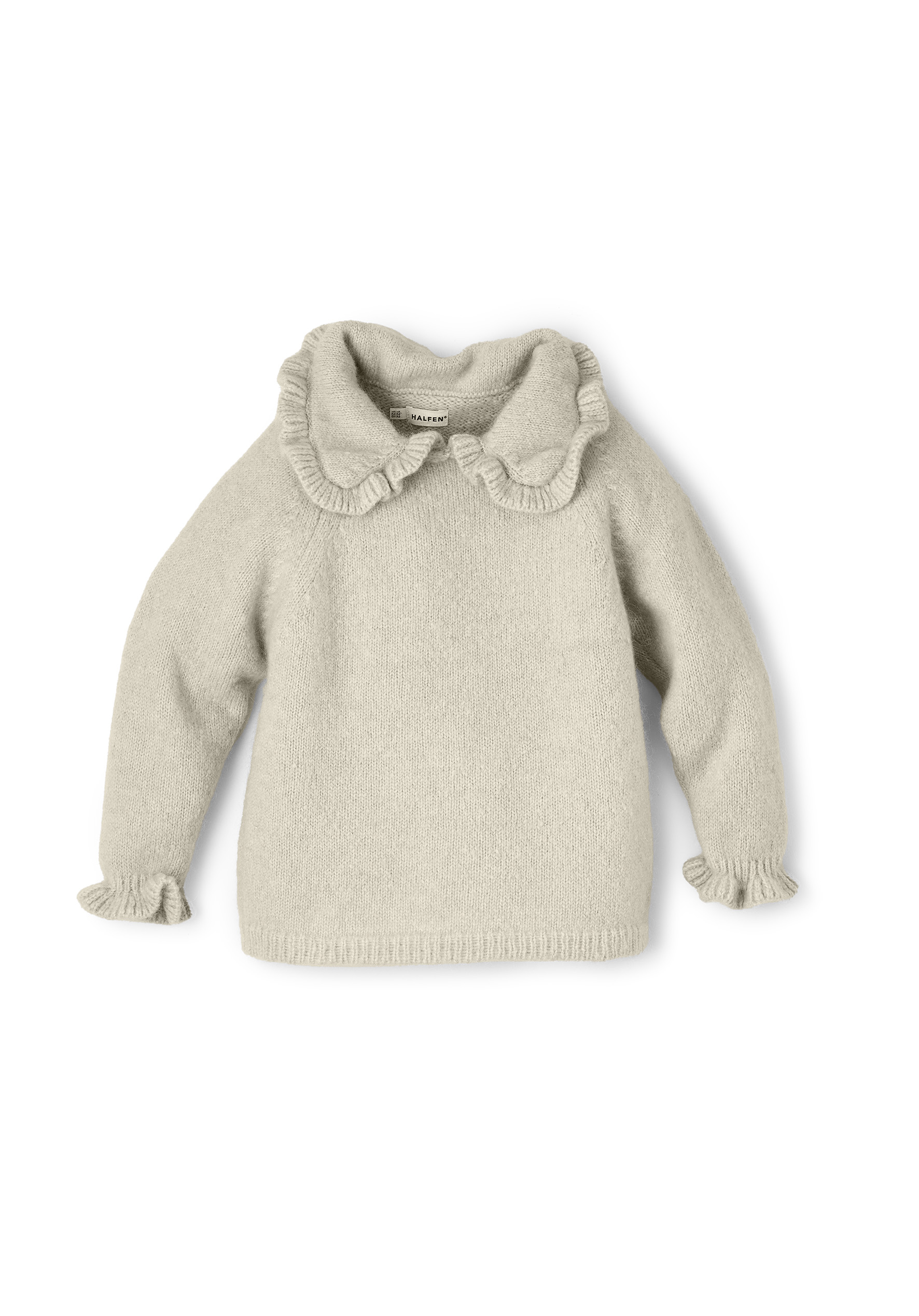 K7S15 Sweater mit Peter Pan Kragen