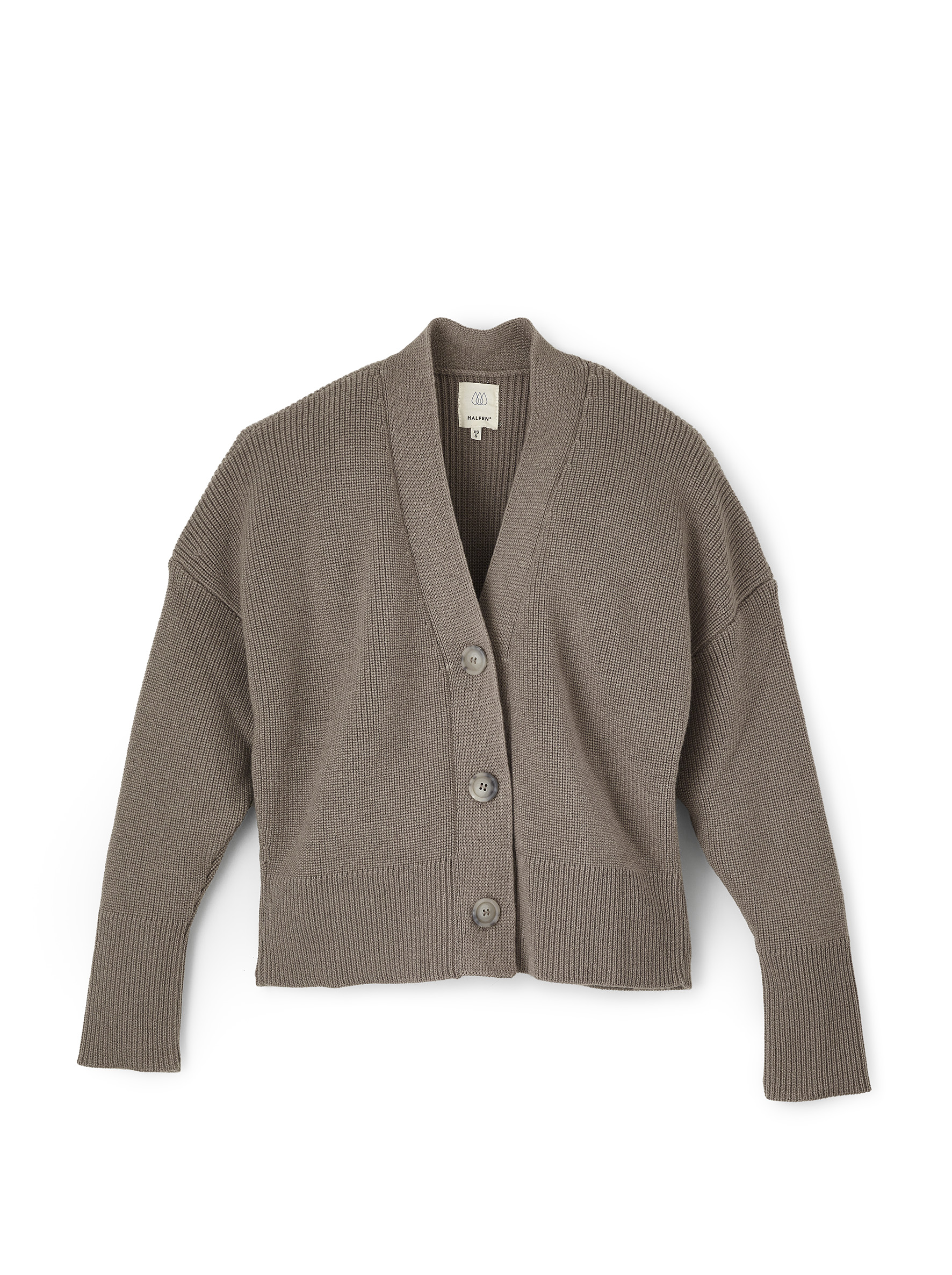 W7S55 Grobstrick Cardigan